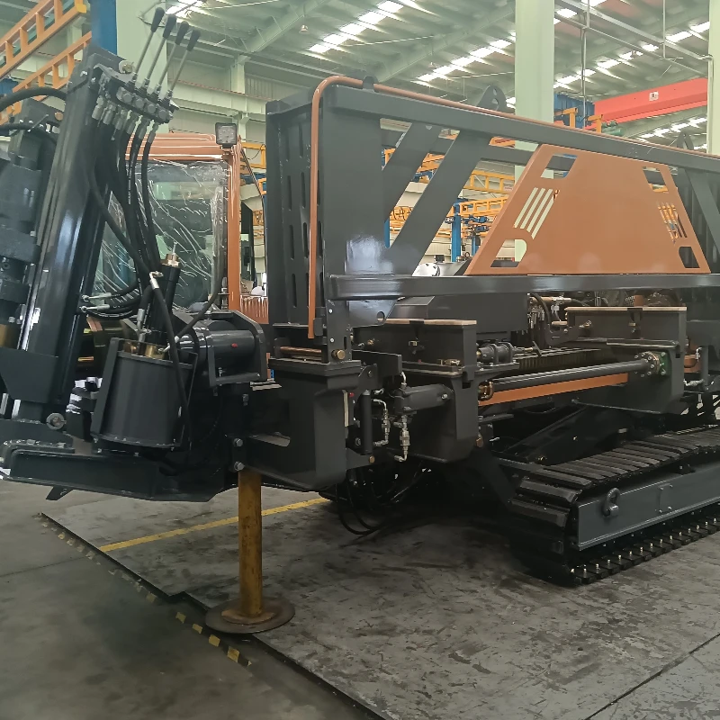 Customized Horizontal Directional Drilling Rig Machine Underground Pipeline Drill Rig Construction HDD Drilling Rig for Poland