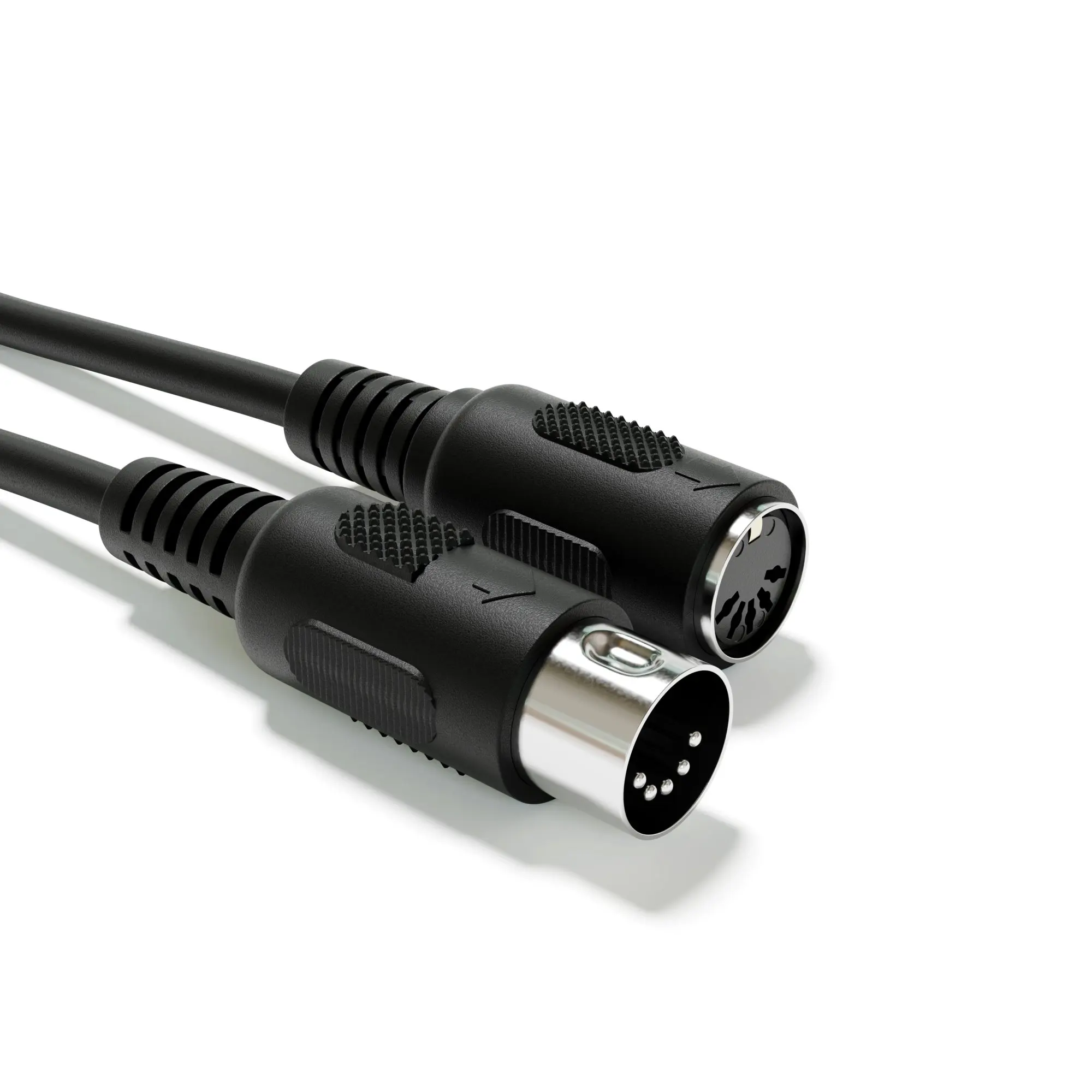ExcelValley - MIDI Extension Audio Cable - 5 Pin DIN - Male to Male or Female