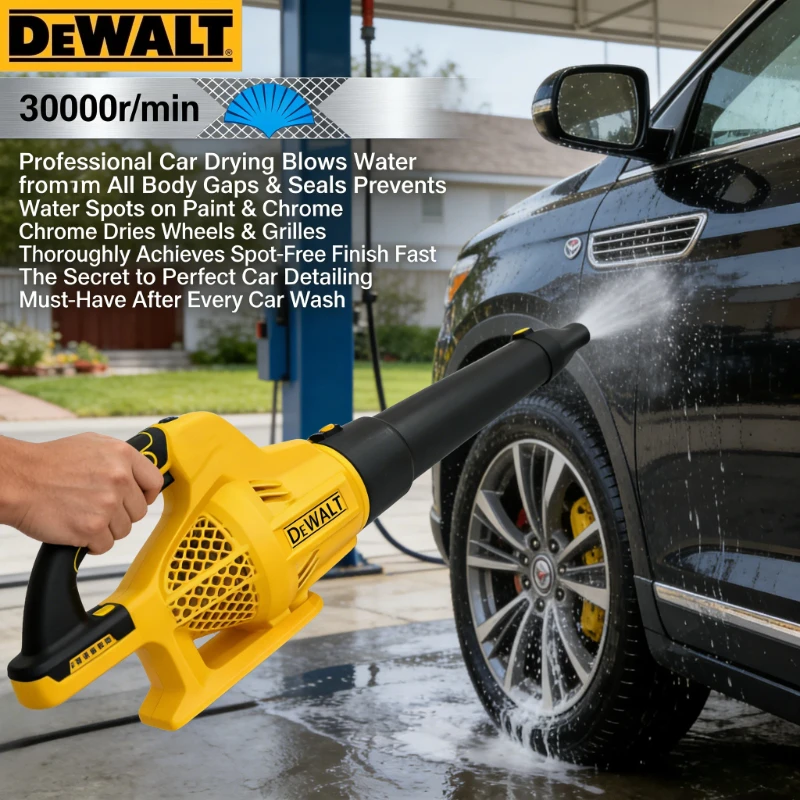 

DEWALT 18V/20V Household Electric Hair Dryer: 420W Portable Blower for Everyday Tasks (Bare Tool)