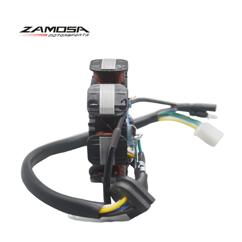 TITAN2000 XLR125 محرك دراجة نارية الكهربائية الجزء الثابت لفائف ل TITAN2000 XLR125 31120-KFC-901 8 القطب 00-01 قطع غيار المحرك #5