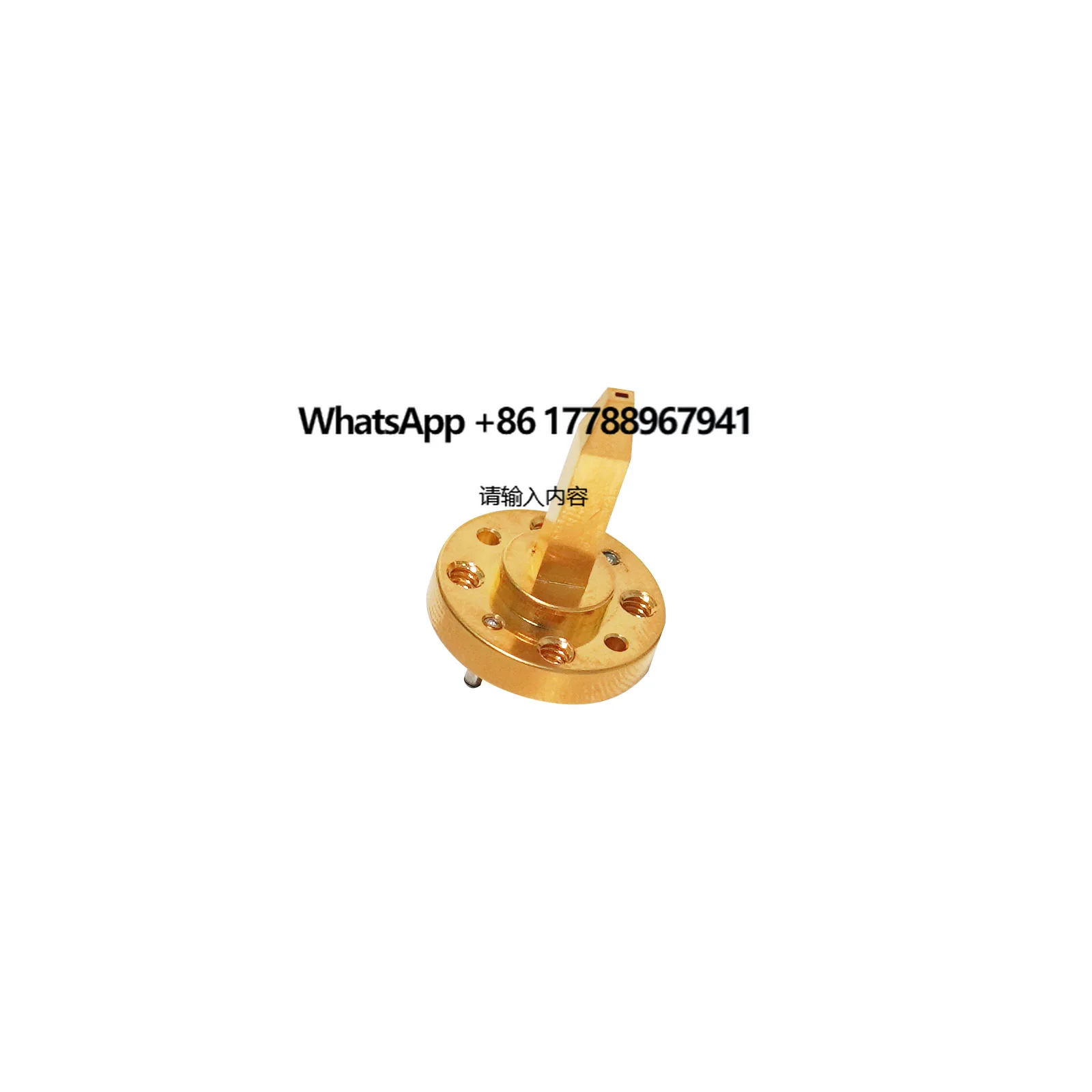 

WR4 Open-ended Waveguide Probe Antenna, 172 - 261 GHz