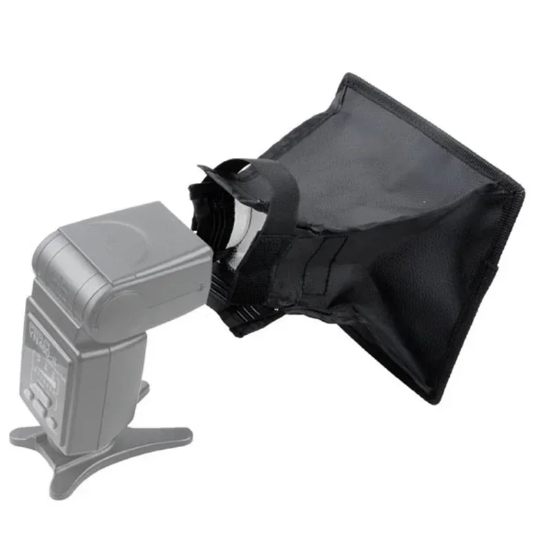 Universal Camera Speedlight Flash Diffuser Softbox 15x17cm for Canon Nikon Yongnuo YN-560 III 430EX 580EX II 600EXSB600 SB900