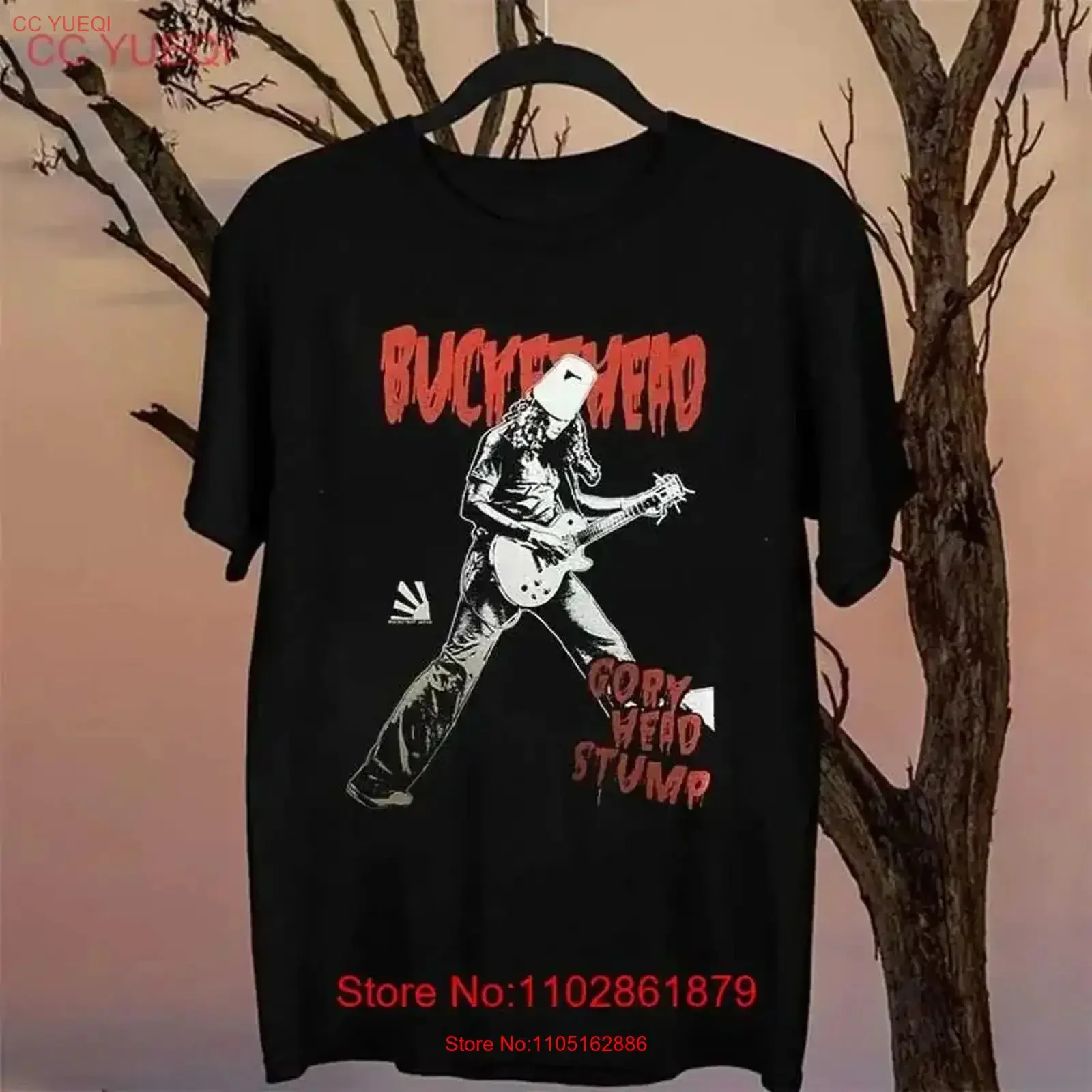 New Rare Buckethead Gory Head Stump Christmas S 5XL T Shirt vintage Washed Soft Slightly Versatile designer clothes vintage