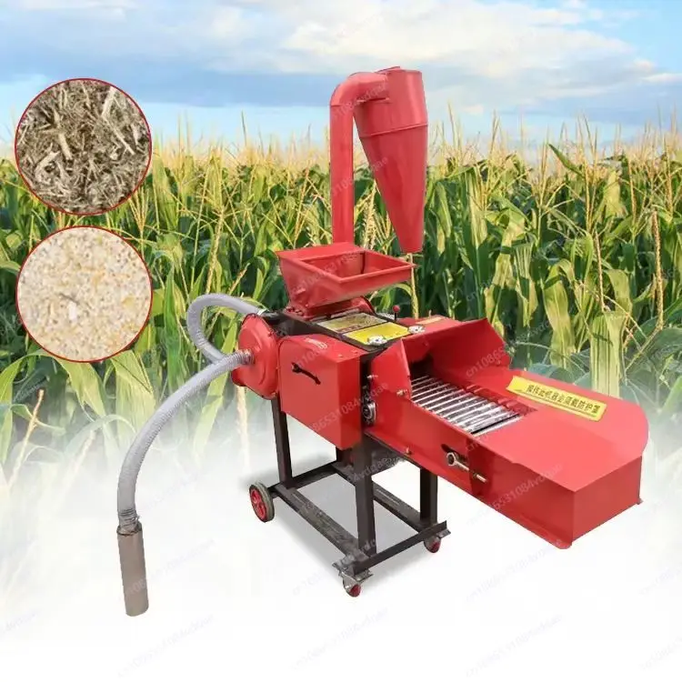 

Cattle and sheep animal agricultural feed chaff cutter feed food grass rice corn shredder