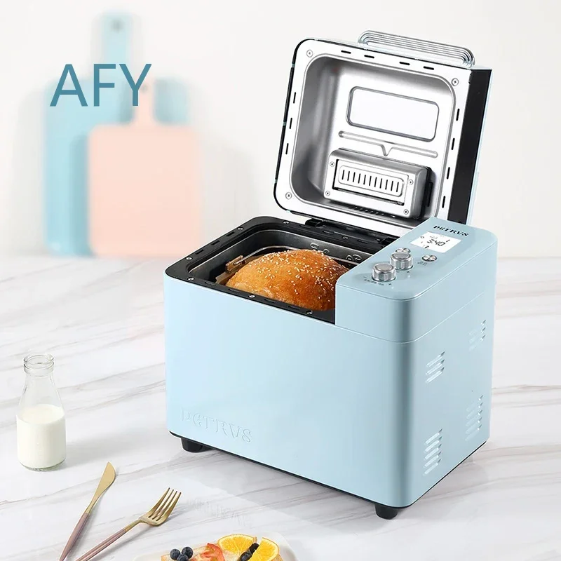 Electric Bread Maker Machine for PE9709 Toast Kneading Baking Appliance with Quiet Fruit Dispensing Function Fresh Dough
