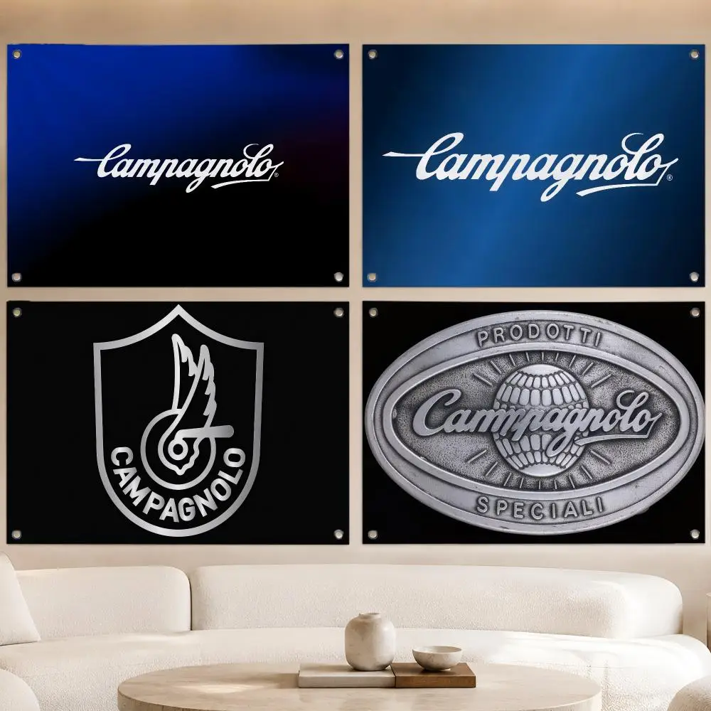 Brand Popular Classic TV Campagnolo Flags Fan Banner Tapestry Wall Hanging Garage BarDorm Camp Party Outdoor Home Decor Gift