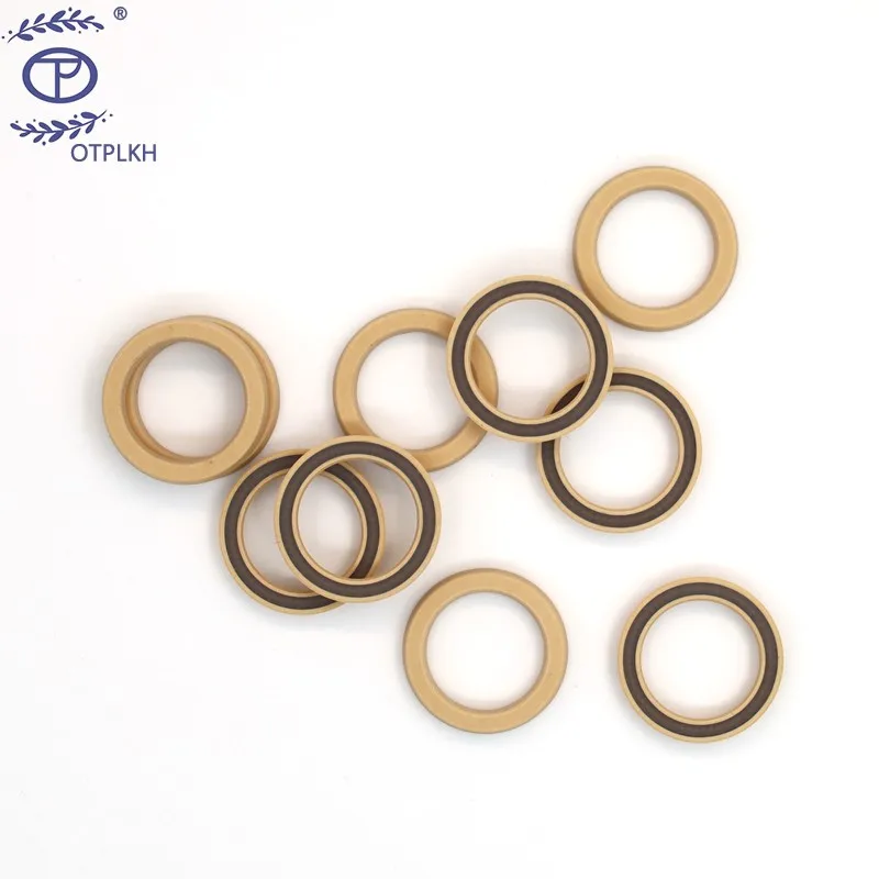 PTFE add polyphenylene ester spring seals V-shaped stainless steel springs filled food grade silicone factory customized