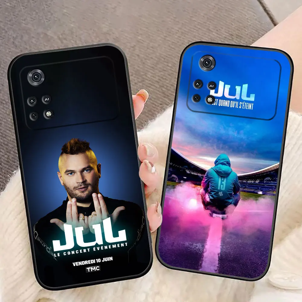 Hip Hop Jul J-Julien Marie Phone Case For Xiaomi POCO F6 F5 F4 M6 M5 M4 M3 X5 X4 X3 GT 14 13T 13 12T 12 11T 11 SE PRO 4G 5G Case