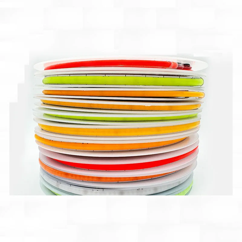 5m 5v 12v 24v 3mm 5mm LED Flexible Strip Orange Amber 1700k 3000k 4000k 4500k 6000k Red Green Blue Yellow Backlight Landscape