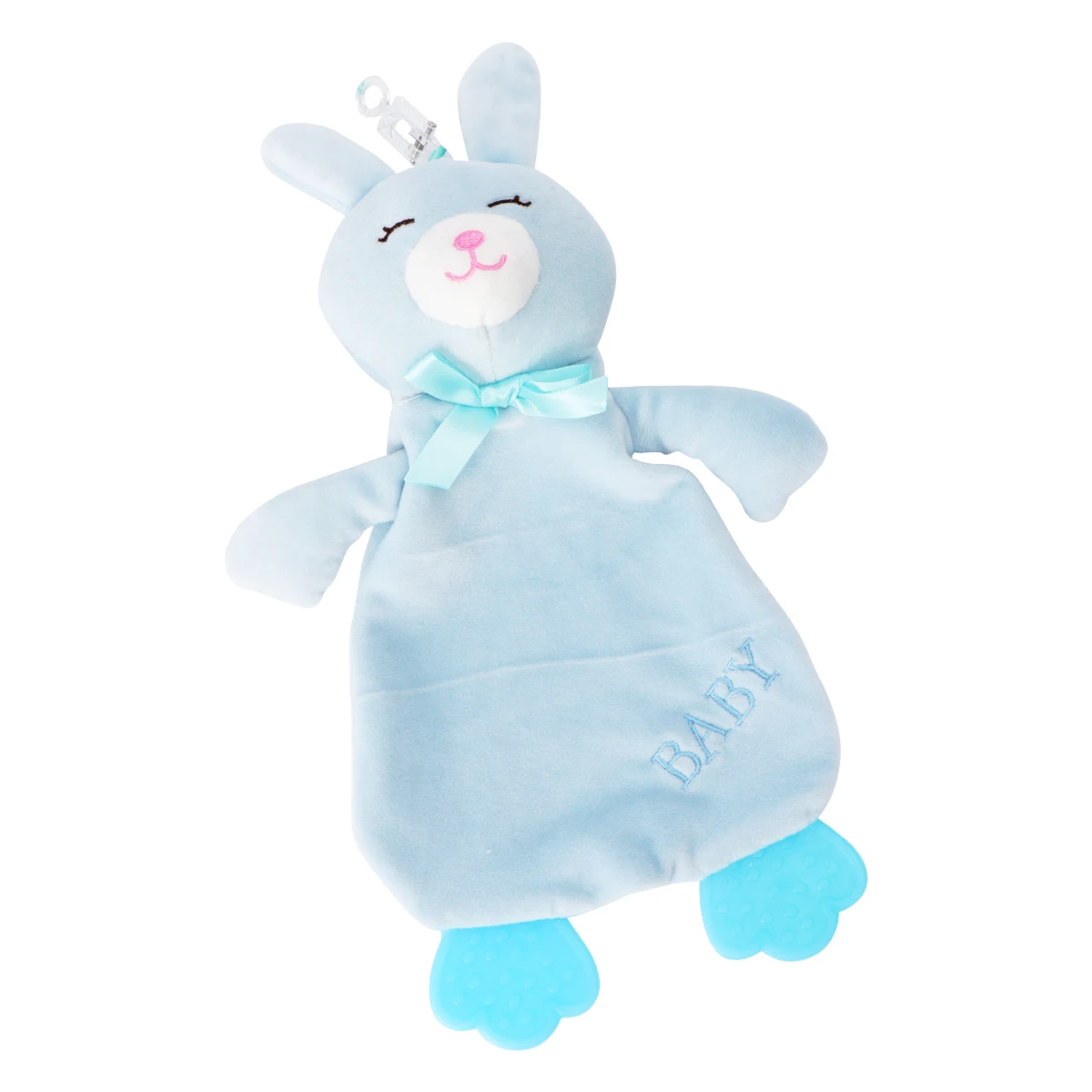 

Soothe Baby Saliva Pacifying Towel Cartoon Animal Appease Toy Gum Toys Lightweight Non fading Elastic PP Cotton Safe No shedding