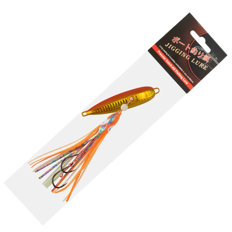 الهوس J25 40 جرام-200 جرام قيعان Inchiku بطيئة غرق الخريف الرقص الطعم المعدني الصلب المياه المالحة أعماق البحار مارلين القفز الصيد إغراء