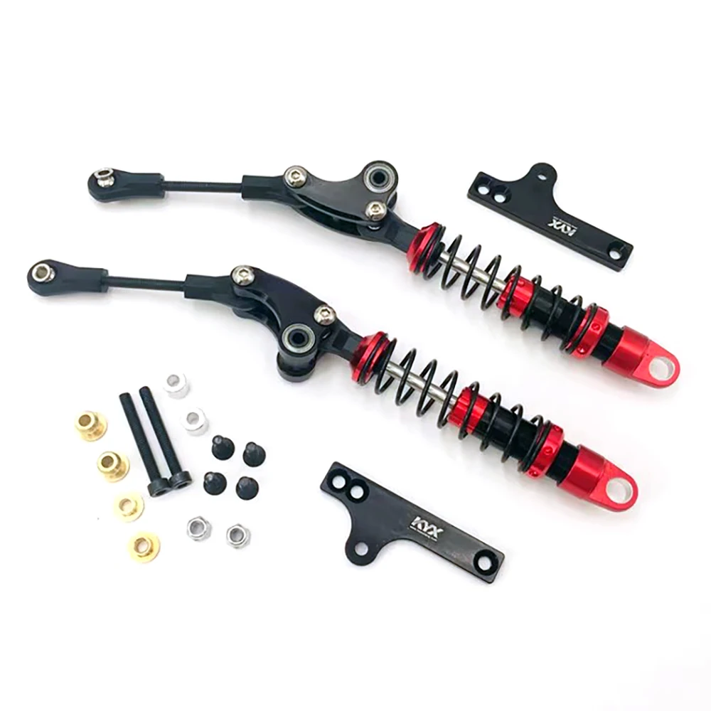 

LCX Racing 1/10 RC Crawler Aluminum Cantilever Kit Suspension Shock Set for Axial SCX10 II 90046 90047 Upgrades Part Accessories