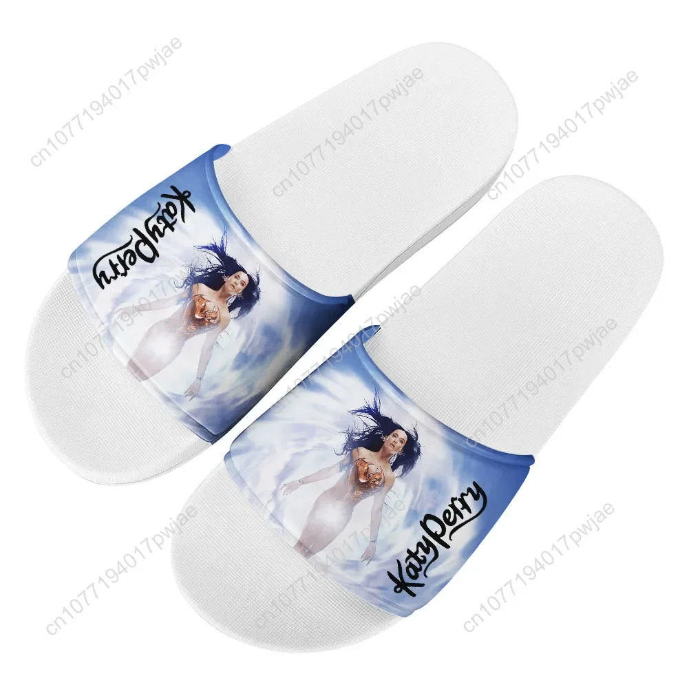 Katy Perry Singer Slippers Home Water Shoes Mens Womens Summer Slipper Retro street Indoor Outdoor Custom Beach Pool Sandals 4