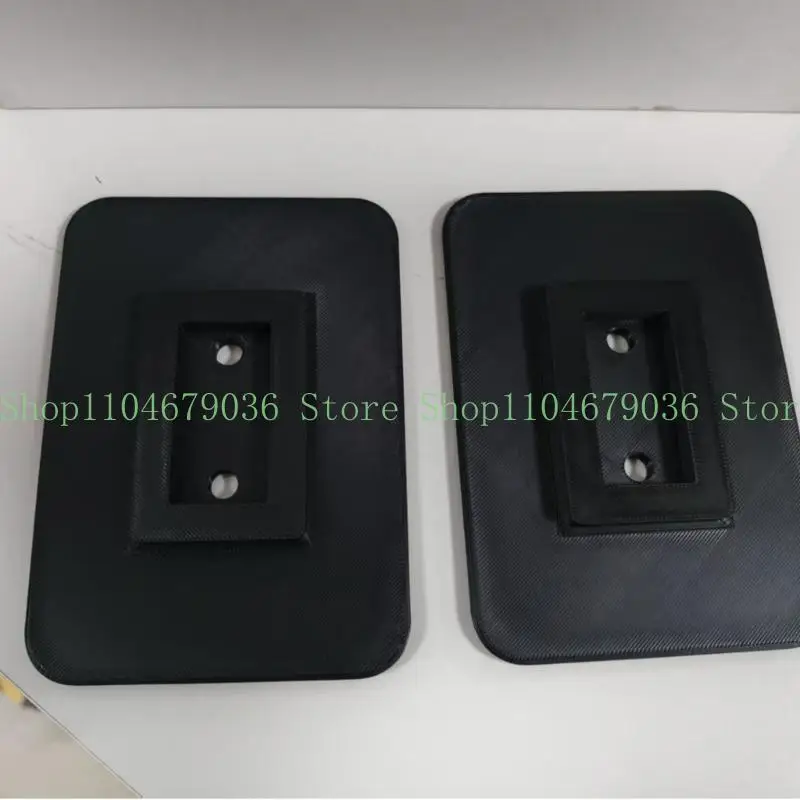 652F Awning Leg Foot Plates Anti-Sink Stabilizing Base Heavy Duty Awning Support Footplates for Sand Dirt Campers RVs Camping