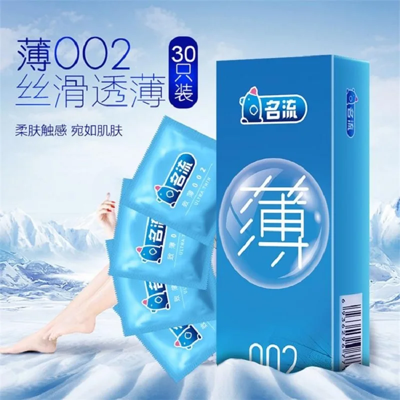 Super Ultra Thin Condoms 12/24/30pcs MingLiu Intimate Condone Sex Product Natural Rubber Latex Penis Sleeve long-lasting For Men