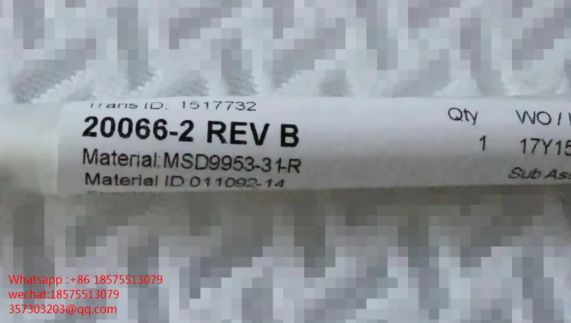 For PERKINELMER 20066-2 REVB PE Center Tube ICP Alumina Center Tube 20066-2 REV B N0791183  MSD9953-31-R 1 Piece