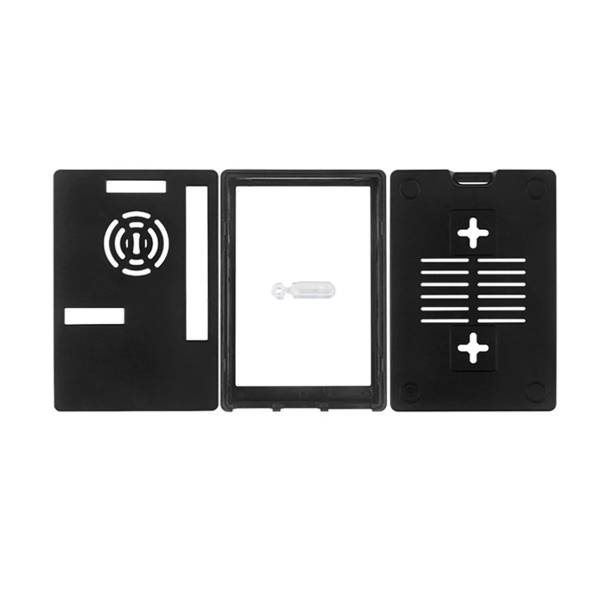 Abs Case Plastic Shell + 3.5 Inch Touchscreen Display Voor Raspberry Pi 5 5b