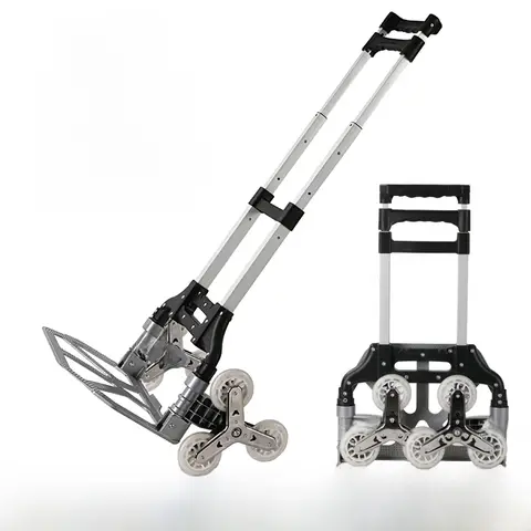 휴대용 휴대가능 알루미늄 합금 알루미늄 합금 소형 트롤리 수하물 트롤리 스토리지 트롤리 휴대용 휴대가능 휴대용 수하물 트롤리 수하물 트롤리 트롤리