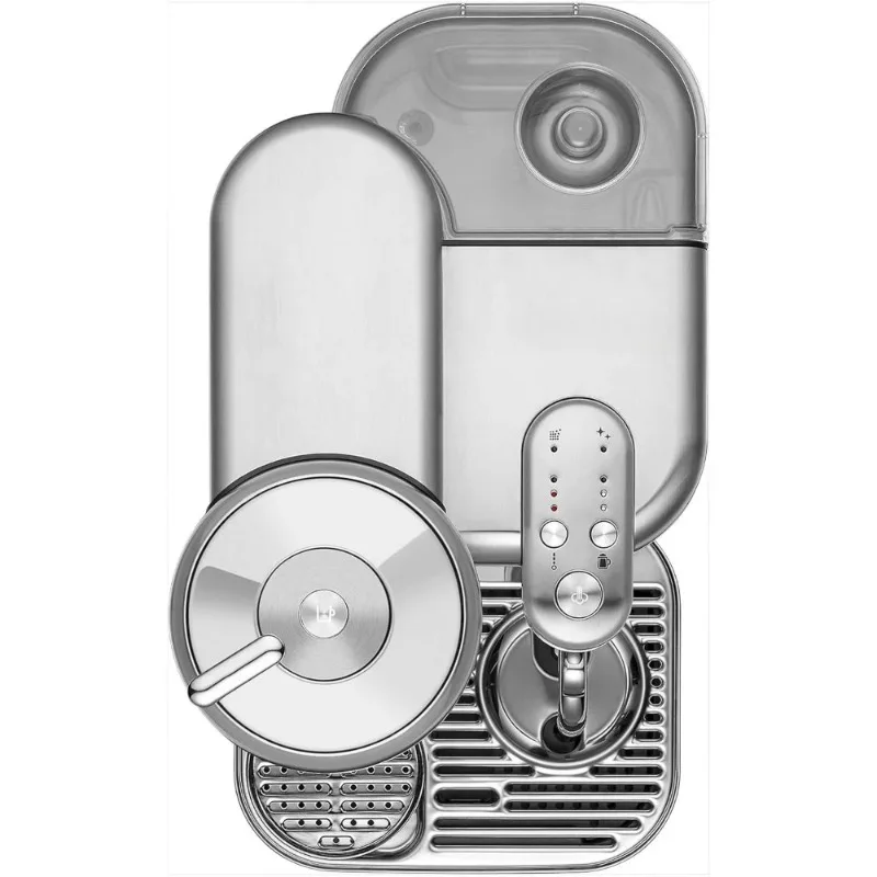 Vertuo Creatista Coffee and Espresso Maker , Brushed Stainless Steel