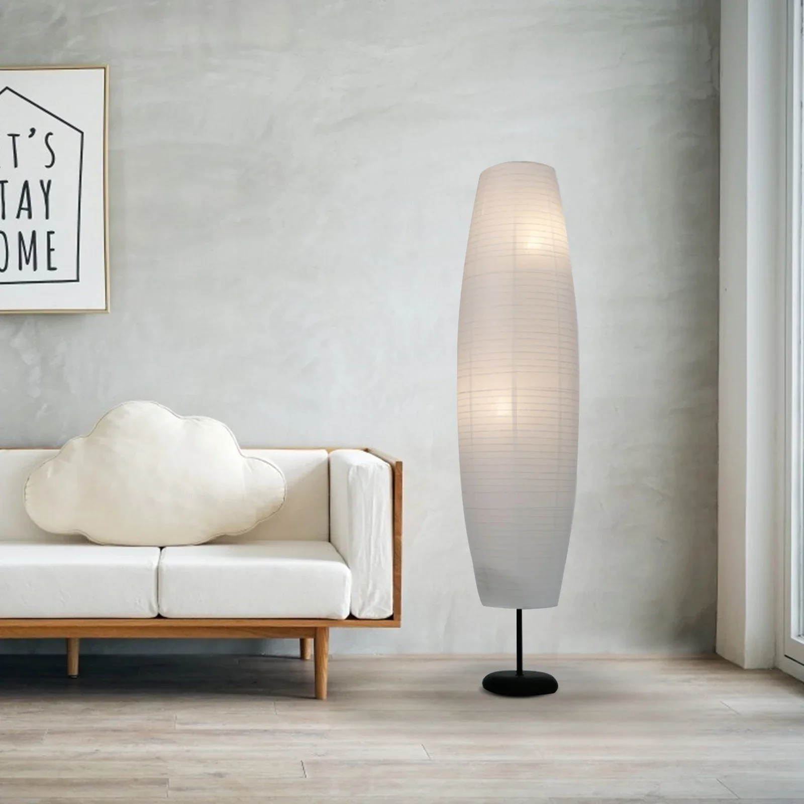 Lamp Shade Floor Paper Light Lampshade Cover Standing Shades Rice Japanese Replacement Chandelier Lamps Decorative Lampshades