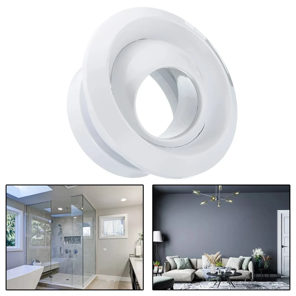 فتحة فوهة كروية دوارة قابلة للتعديل مقاس 6 بوصات لأنظمة التهوية المركزية الداخلية وتهوية السقف