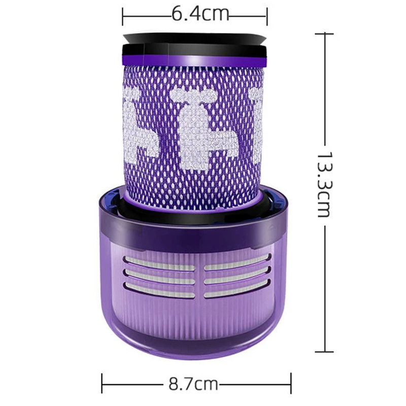 Reemplazo de filtro Hepa para aspiradoras Dyson V12