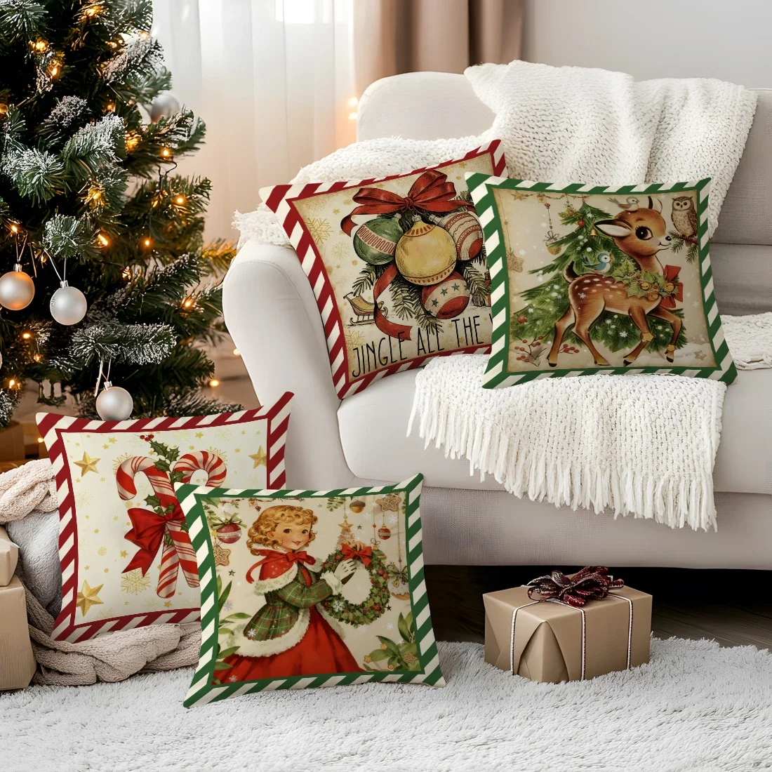 Funda De CojíN Retr… - image