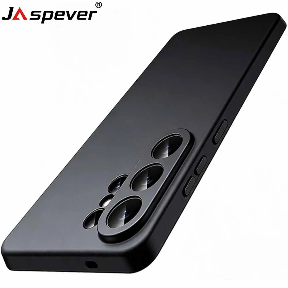 Matte Silicone Soft Case For Samsung Galaxy S26 S25 S24 S23 S21 FE S22 Ultra Plus S26Ultra S26FE Black Ultra Thin Frosted Shell
