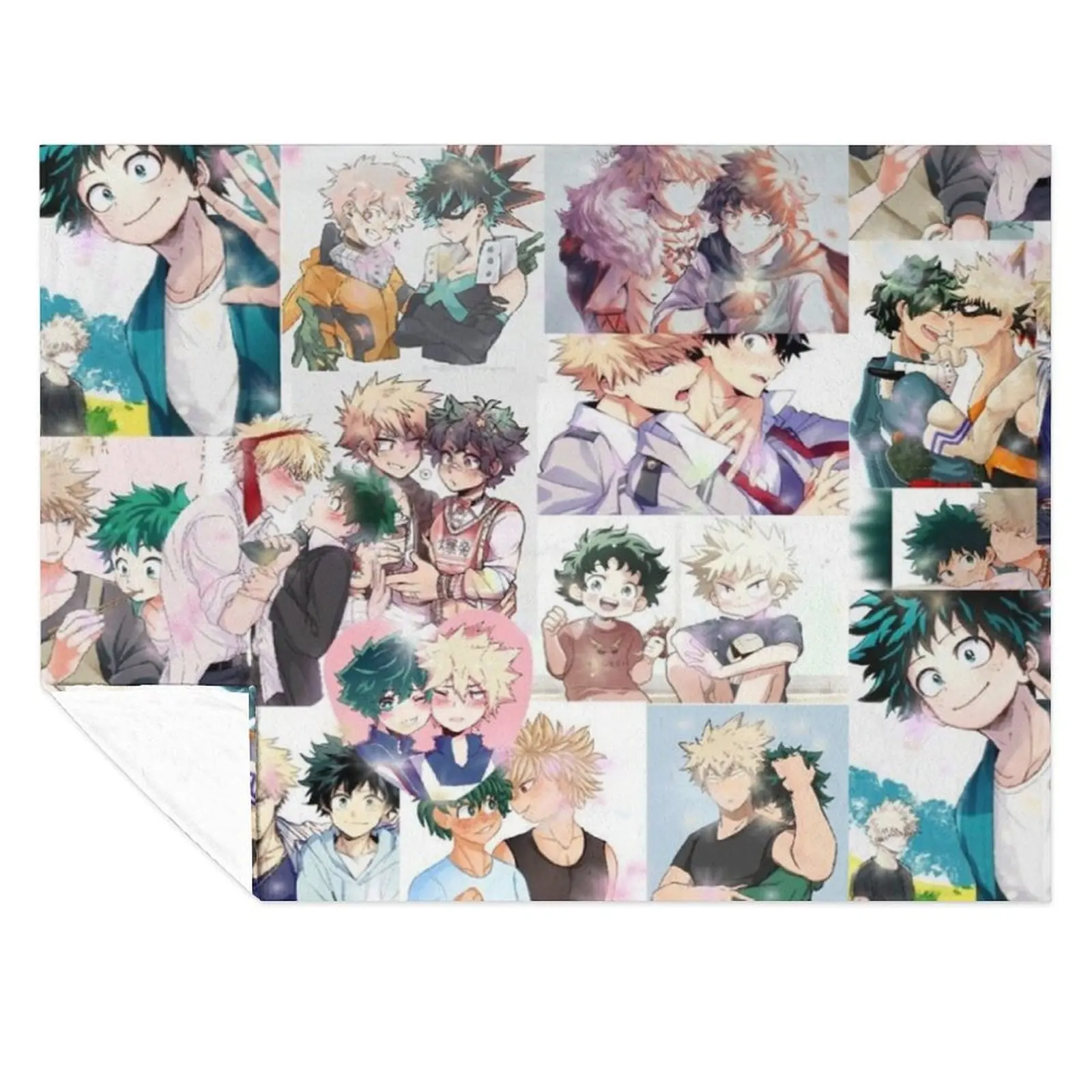 

bakudeku pattern 1 backpack school bag Throw Blanket Extra Large Throw Vintage Warm Blankets Sofas Of Decoration Blankets