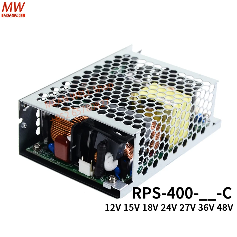 MEAN WELL 400W  Reliable Green Power Supply RPS-400-12-C RPS-400-15-C RPS-400-18-C RPS-400-24-C RPS-400-27-C RPS-400-36-C