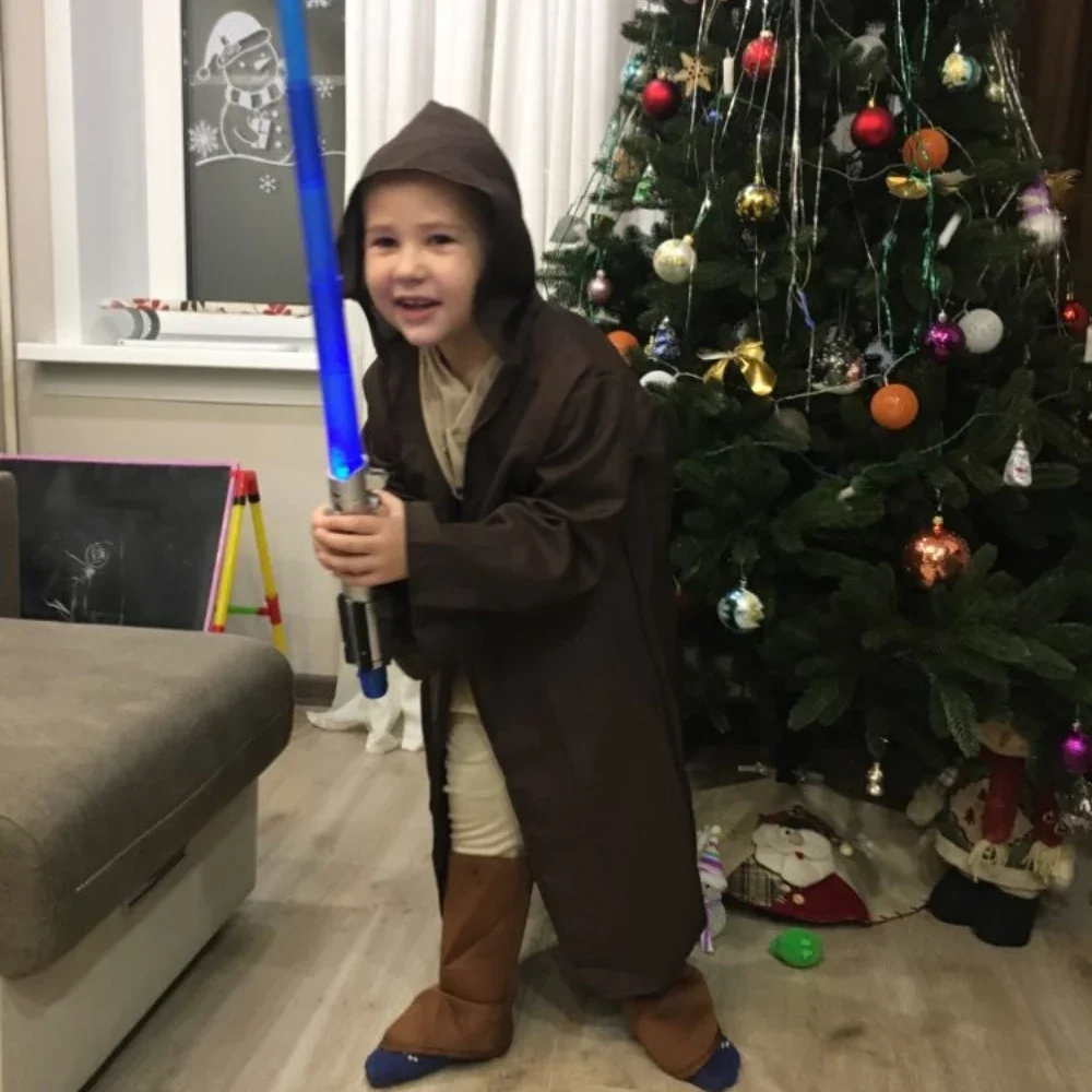 Movie Warrior Cosplay Costume Kids Shirt Pants Cloak Belt Uniform Full Set Boys Role Play Suit Halloween Carnival Party clothes