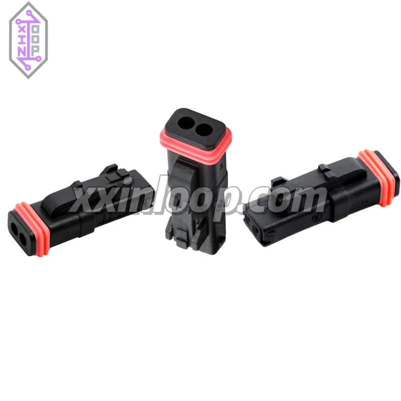 

132015-0071 Автомобильный водонепроницаемый корпус разъема, 2-позиционный кабель к кабелю, герметичный корпус разъема с внутренней резьбой, поддерживающий обжим