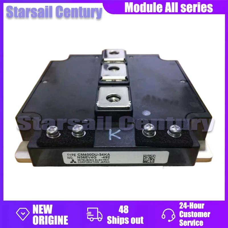 

CM300DU-34KA CM400DU-34KA CM600DU-24F CM600DU-24NF Module new Original
