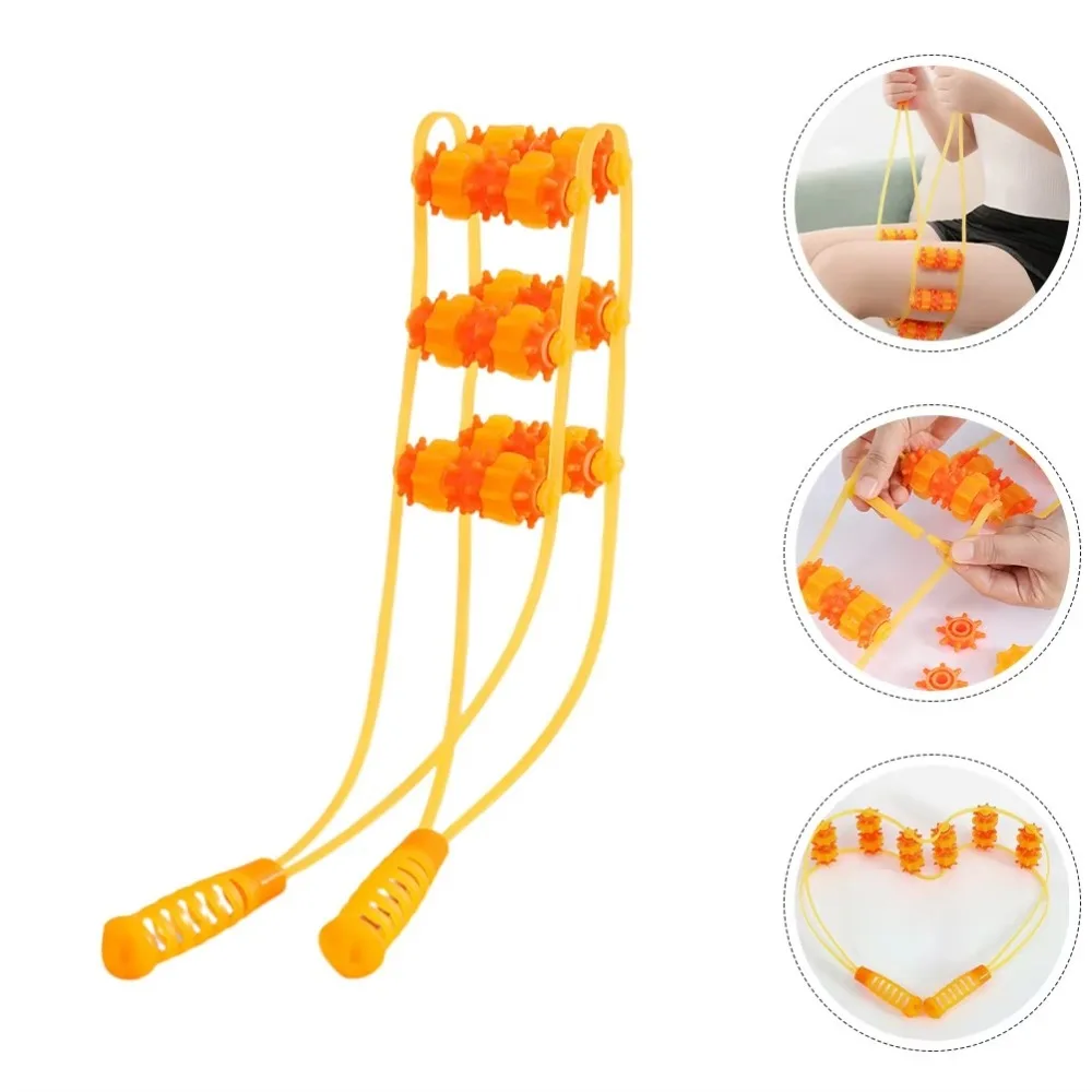 

Gifts Hand-held Back Massager Massage Roller Tool Multi-Function Pull-Back Roller Shoulder Neck Muscle Massager Massage Wheel