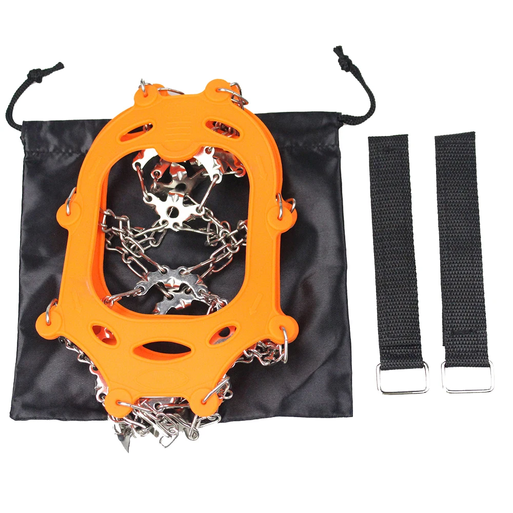 

High Quality Snow Ice Crampons Custom Logo Outdoor Climbing Non-Slip Spikes Best Ice Crampons for Boots