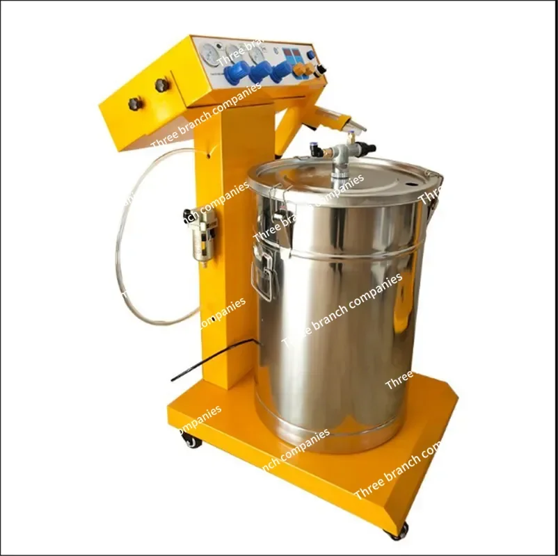 Portable Powder Paint Experiment System Electrostatic Powder Coating Machine with Electrostatic Powder Coating Test