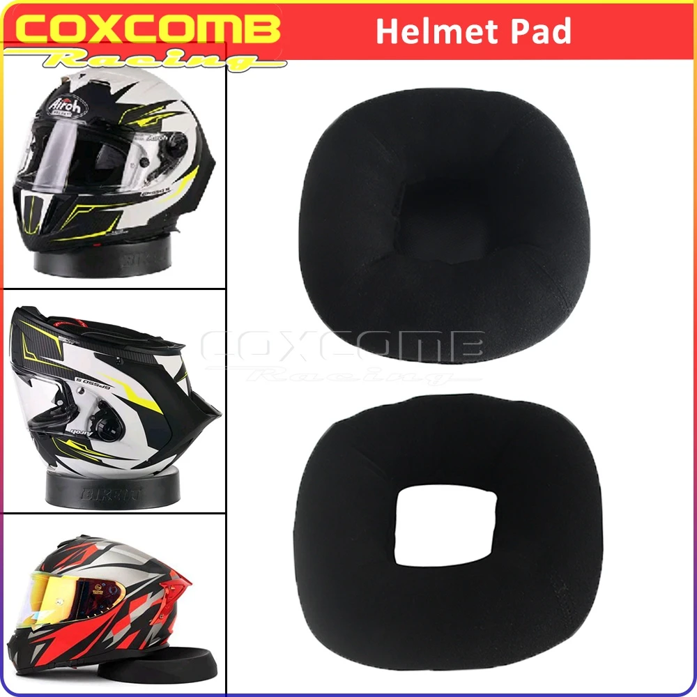 

Motorcycle Helmet Support Donut Ring Service Pad Motorbike Dirtbike ATV Multifunctional Helmet Stand Pad Black Protection Holder