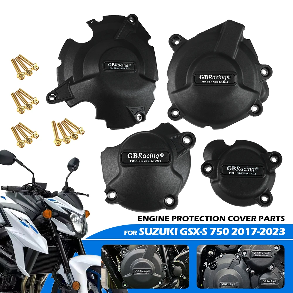 

Чехол для двигателя мотоцикла, защитный чехол для SUZUKI GSXS750 2017 2018 2019 2020 2021 2022 2023, аксессуары