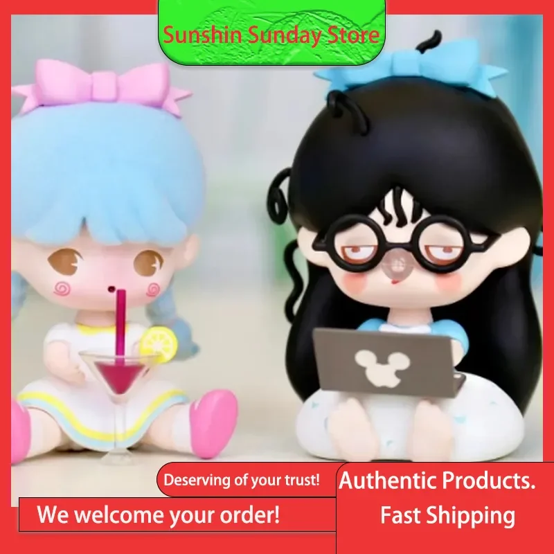 

Genuine Stock Momo Piggy Girl Series Blind Box Cute Girlish Dolls Creative Gifts Trendy Figurines And Ornaments Festival Gifts