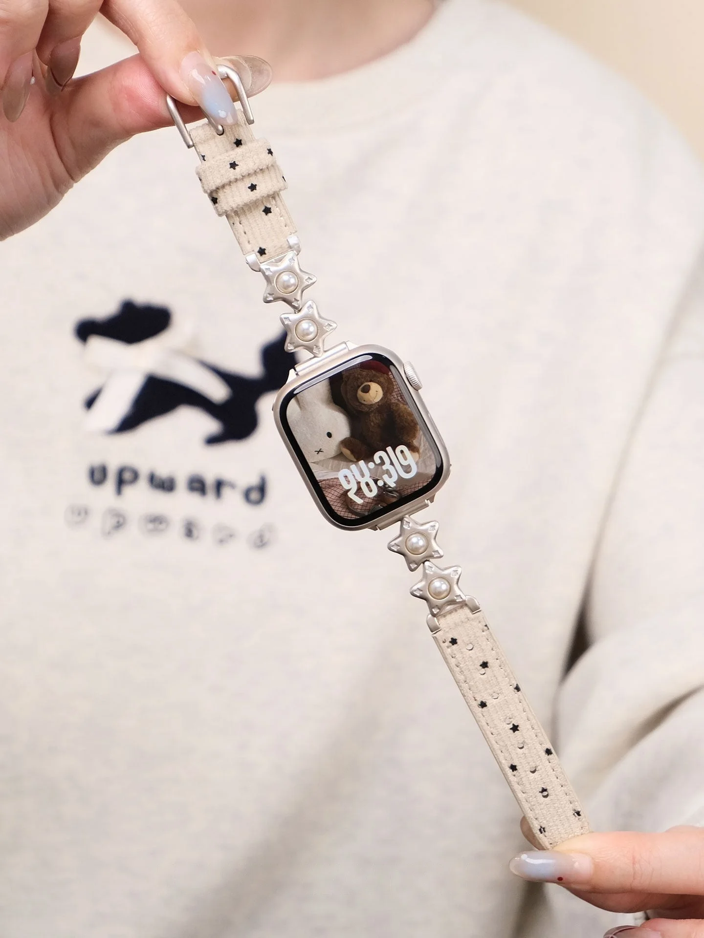 

Ремешок Star Corduroy для iWatch 38 мм, 40 мм, 41 мм, 42 мм, 44 мм, 45 мм, 49 мм, модный ремешок