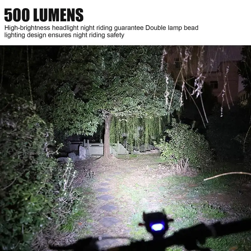 

Супер яркий велосипедный передний фонарь Супер яркий светодиодный передний фонарь Велосипедная фара с динамиком Водонепроницаемые велосипедные принадлежности