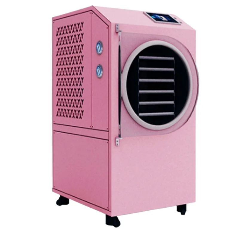 Freeze Dryer Machine Built In Vacuum Pump Silent For Home Commercial Pet Food Industry Laboratory Use