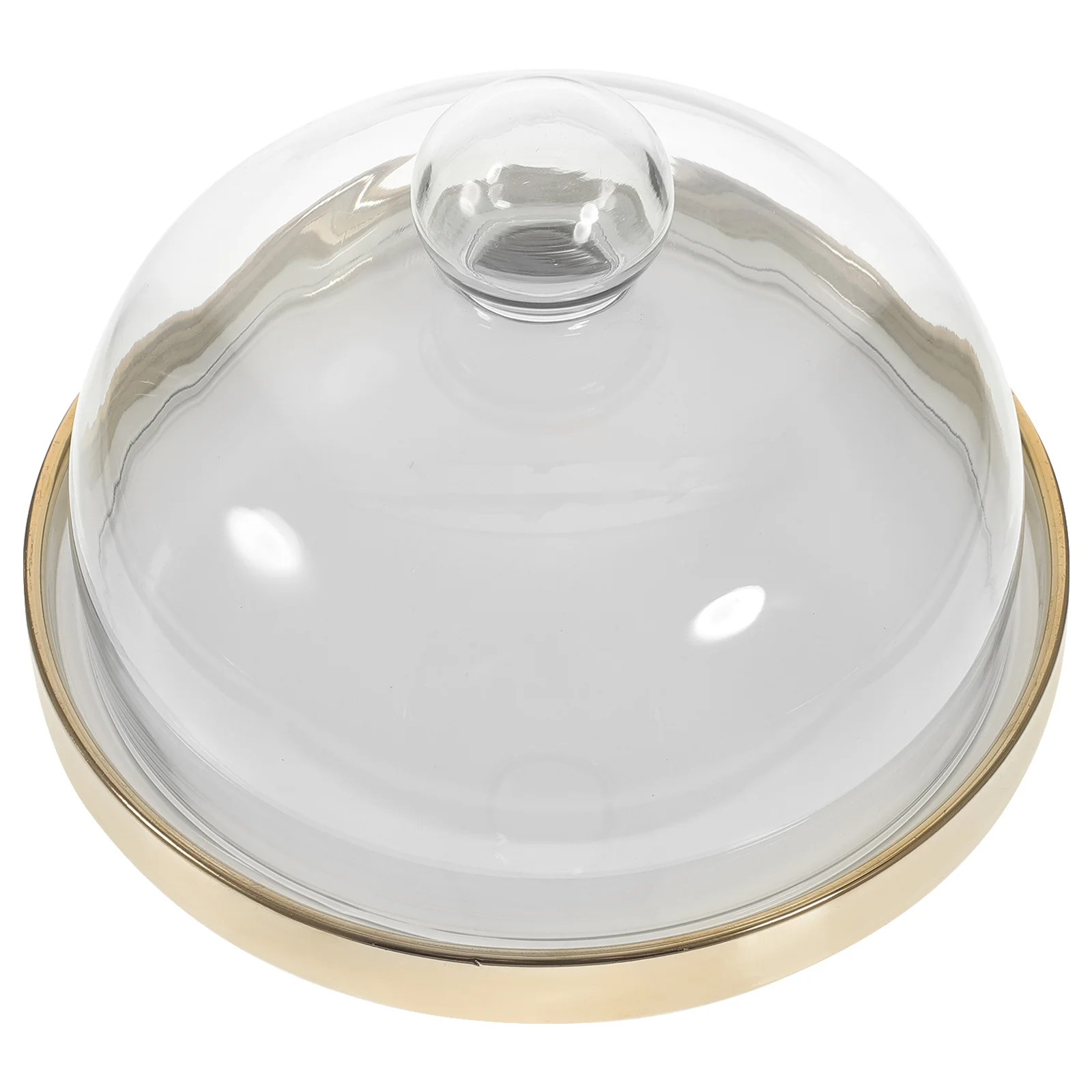 

Cake Dish Boards Display Stand Dessert Tray Snack with Lid Transparent Dome Cover Holder