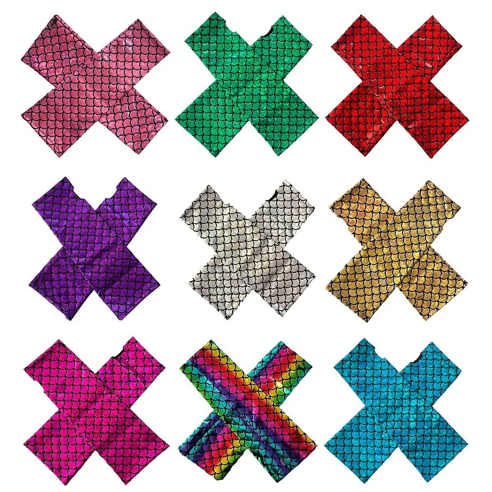 

Красочный дизайн, перчатки из рыбьей чешуи, длинные модные индивидуальные перчатки русалки, рыбья чешуя, рукава с узором, мероприятия на Хэллоуин