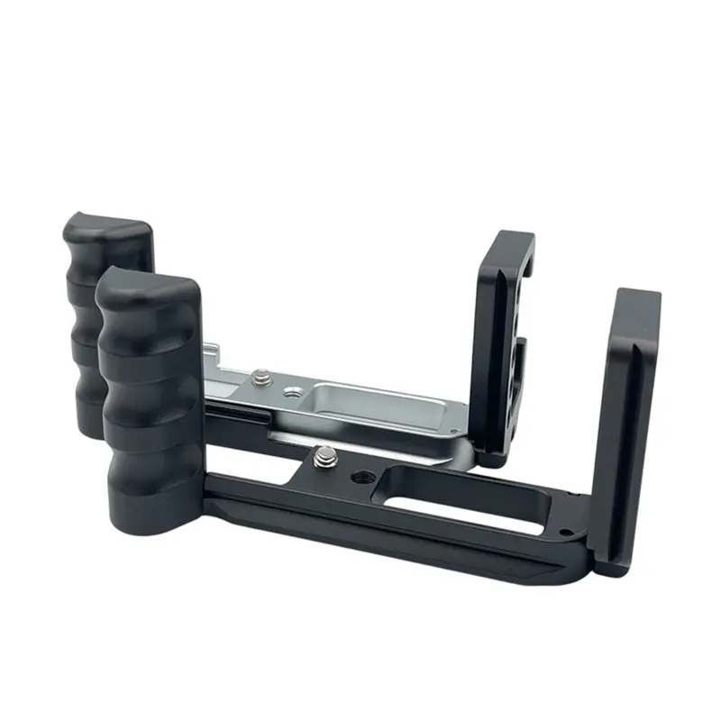 Reliable-For Fujifilm X-T30II X-T20 X-T10 L-Shape Camera Mount With Hand Grip& Quick Release Plates,For Fujifilm X-T30II X-T20 X