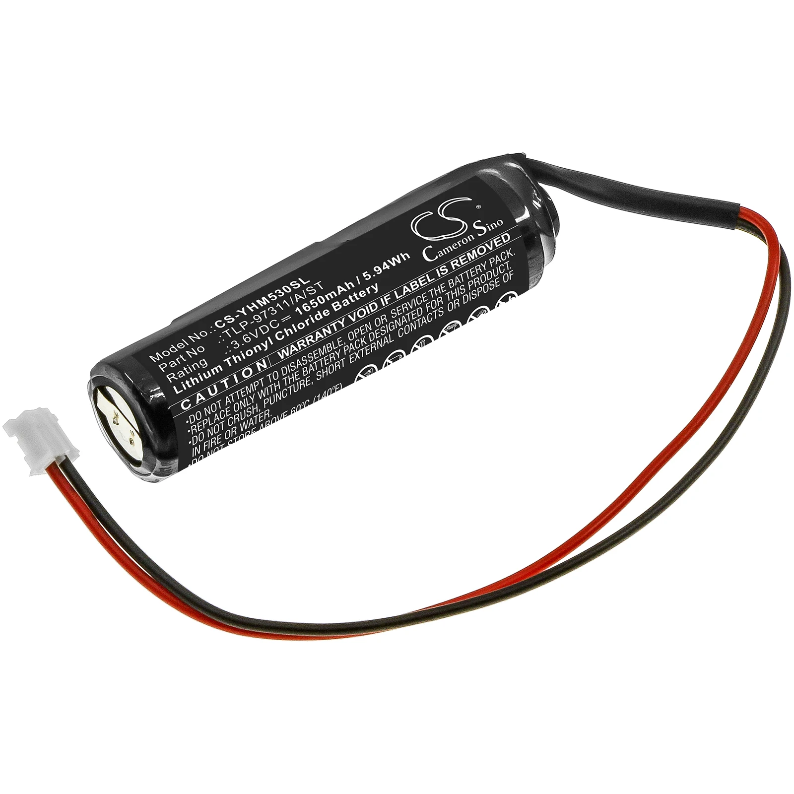 Cameron Sino Battery 3.6V/1650mAh TLP-97311/A/ST for Yamaha TS-X,KCA-M53G,KCA-M53GO-10