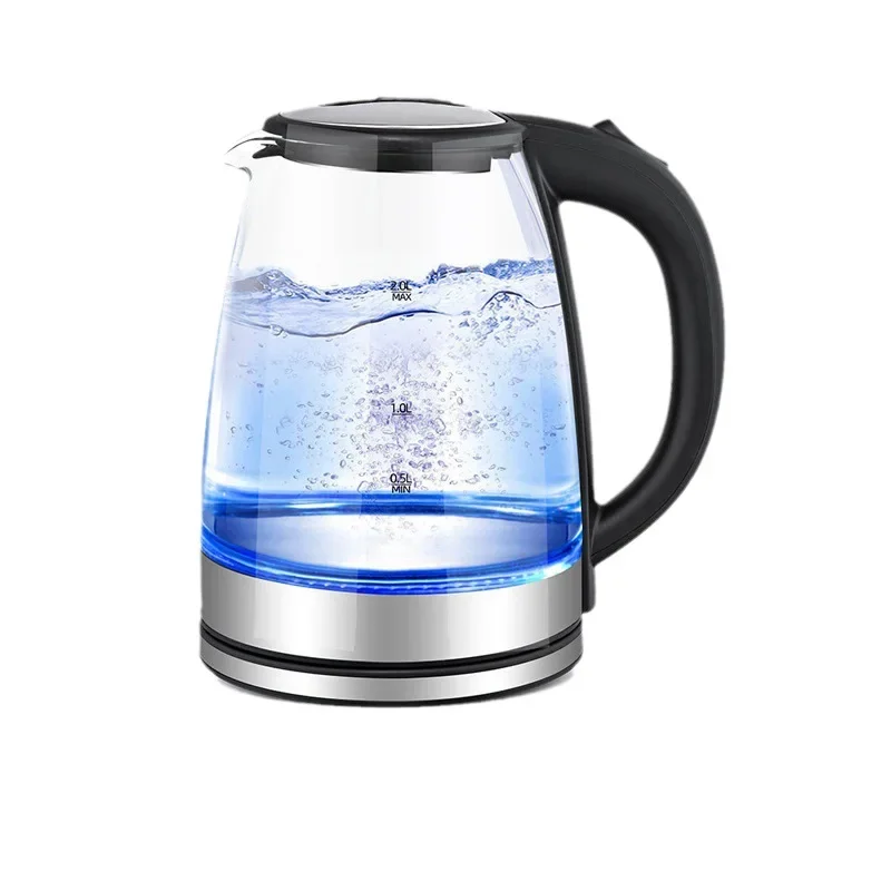 Automatic Power Off Electric Glass Kettle Handle Digital Control Tea Pot Home Appliances Small Stainless Steel Price