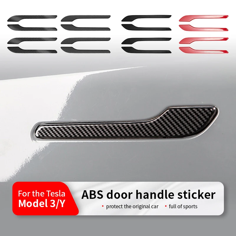 Suitable Suitable for Tesla Model 3/Y 2025 Highland Door Handle Patch Adhesive Beautiful and Durable ABS Material Modified Accessories - Aliexpress Deal