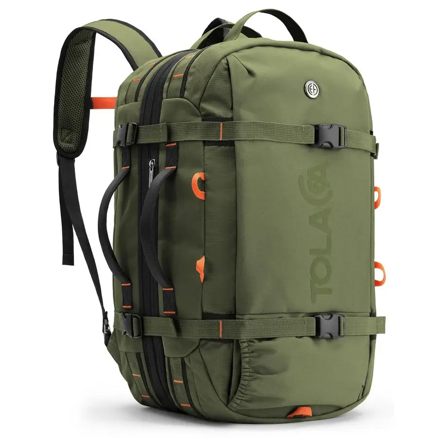 

Travel Laptop Backpack for Men Women, 40L50L Expandable Carry On Backpack with Wet Dry Compartment, TSA Approved Daypack Fits 16