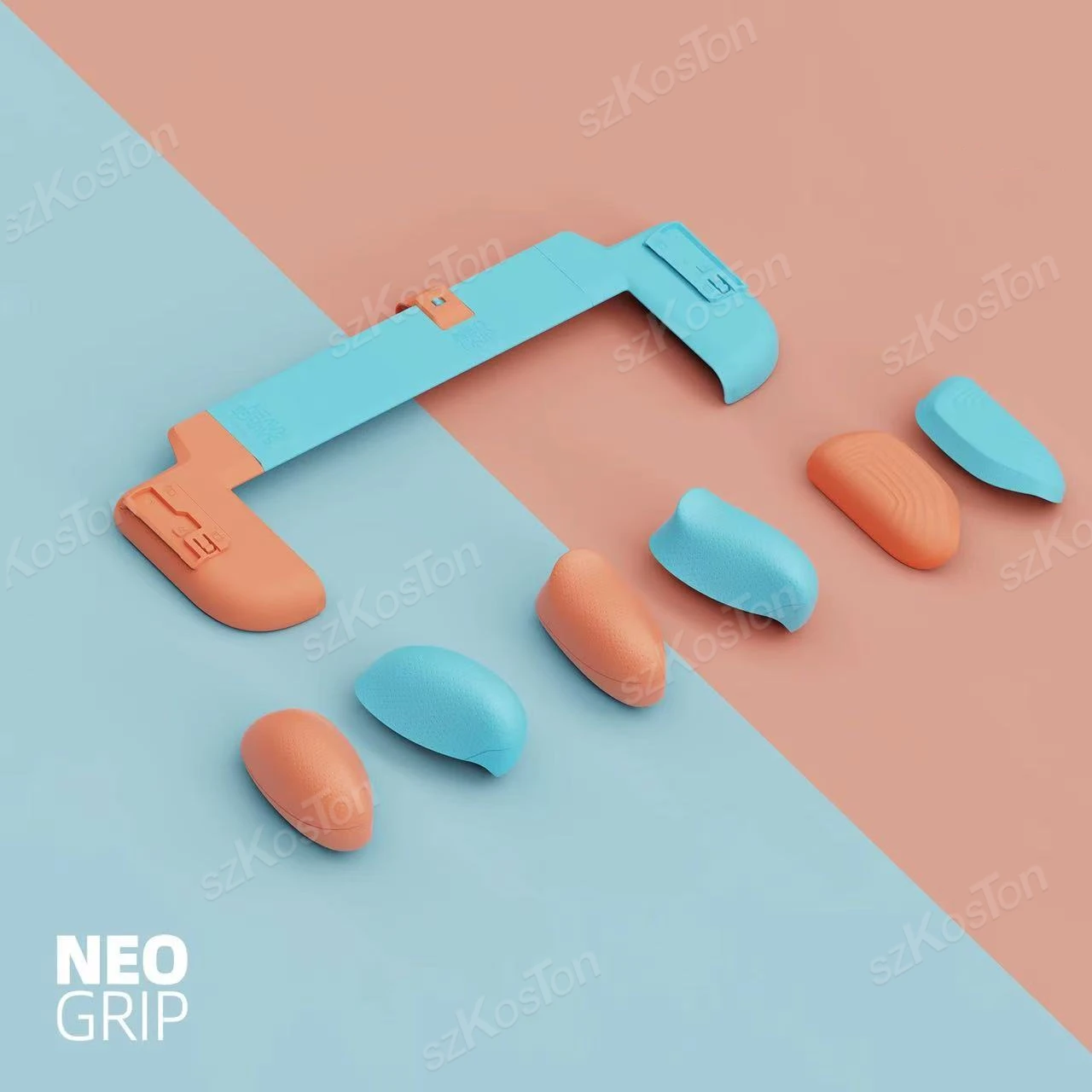 for Switch 2 NeoGrip with Replaceable Grip Protective Case Hard Shell Grips for Switch 2 Accessories From Savage Raven